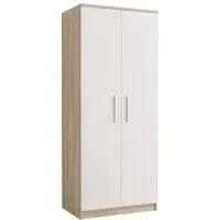 Oxnard 2-Door Wardrobe - Sonoma Oak