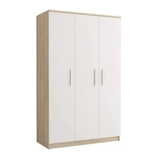 Oxnard 3-Door Wardrobe - Sonoma Oak