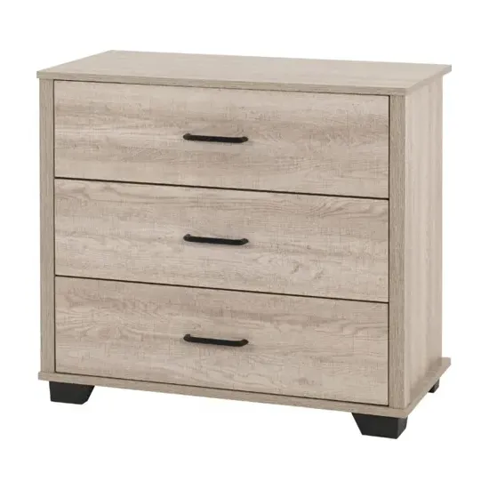 Oxnard 3 Drawer Chest - Light Oak image