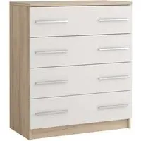 Oxnard 4 Drawer Chest - Sonoma Oak