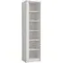 Oxnard Bookcase with 5 Shelves - White