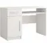 Oxnard Computer Desk with 1 Door 1 Drawer - White