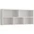 Oxnard Rectangular Wall Shelf - White