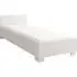 Oxnard Single Bed Frame - Matt White, Laminated Board