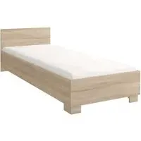 Oxnard Single Bed Frame - Sonoma Oak, Laminated Board