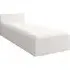 Oxnard Single Bed Frame with Storage - Matt White
