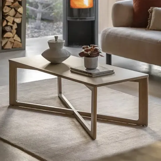 Pacific Rectangular Coffee Table - Smoked Oak