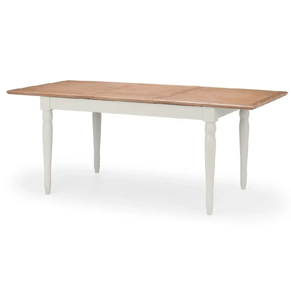 Pacos Extendable Dining Table - Grey, Oak image