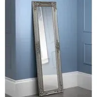 Padilla Full Length Dressing Mirror - Pewter, MDF