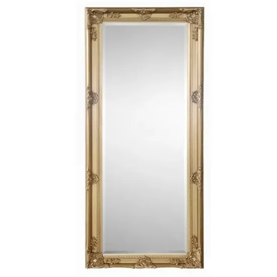 Padilla Lean-To Dress Mirror - Gold