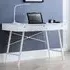 Pagan Laptop Desk with Storage - White