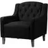 Paget Fabric Armchair - Black