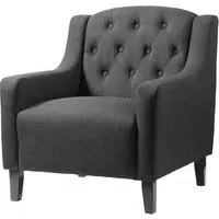 Paget Fabric Armchair - Grey