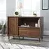 Palais Wooden Sideboard with 1 Door and 1 Drawer - Walnut