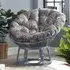 Palhoca Rattan Accent Chair - Grey, Rattan