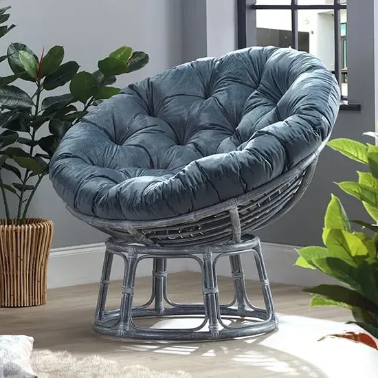 Palhoca Rattan Accent Chair - Grey, Rattan image