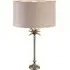 Palm Table Lamp - Pink, Velvet