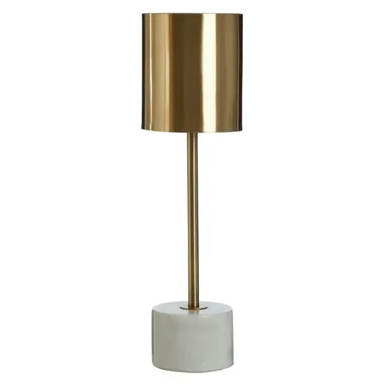 Palma Table Lamp - Gold, Marble image
