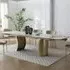 Palmerton Extendable Dining Table - Matt White, Ceramic