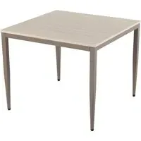 Palmerton Square End Table - Matt Latte, Ceramic