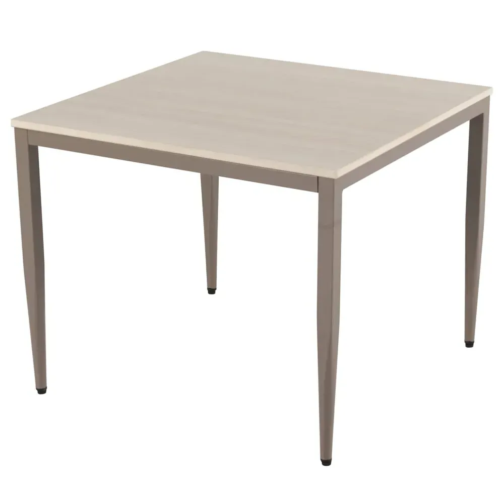 Palmerton Square End Table - Matt Latte, Ceramic image