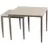 Palmerton Square Nest of 2 Tables - Matt Latte, Ceramic