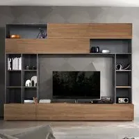 Pandora Entertainment Unit - Oxide, Walnut