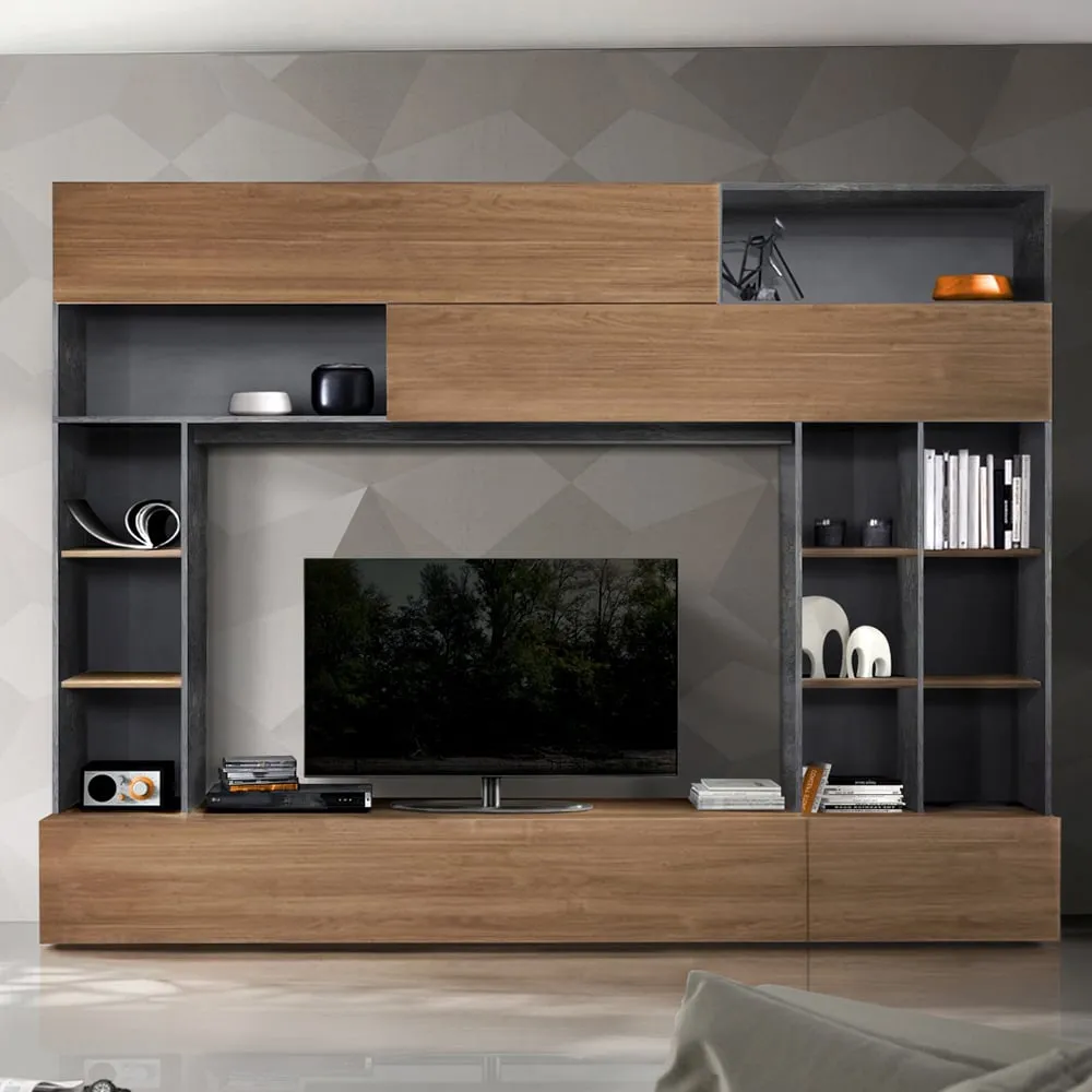 Pandora Entertainment Unit - Oxide, Walnut
