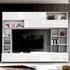 Pandora Large Entertainment Unit - White, High Gloss
