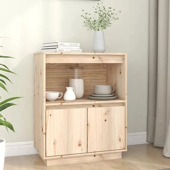 Paolo Pinewood Sideboard with 2 Doors - Natural, Pine