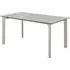 Papillion Rectangular Dining Table - Grey, Ceramic