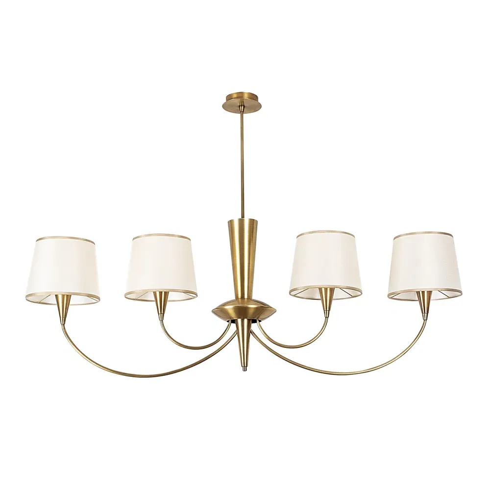 Pardo 4 Light Metal Chandelier - Antique product