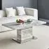 Parini Rectangular Coffee Table - Magnesia Marble Effect