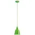 Parista Bell Shade Pendant Light - Lime Green, Metal