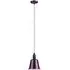 Parista Bell Shade Pendant Light - Purple, Metal