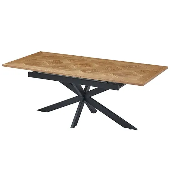 Parker Extendable Dining Table - Medium Oak Veneer image