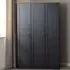 Parnu 3-Door Wardrobe - Grey, Oak