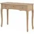 Pasgen Dressing Console Table with 3 Drawers - Brown, MDF