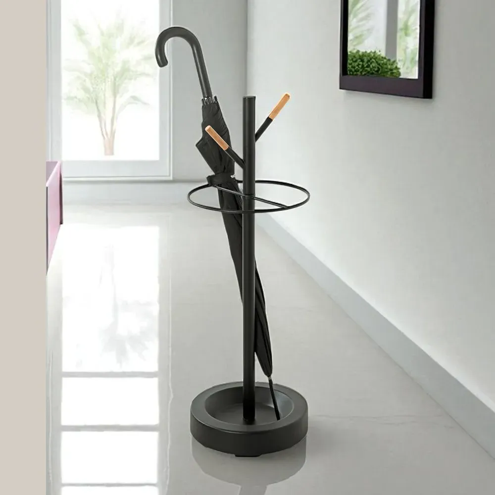 Patchogue Metal Umbrella Stand - Black product