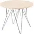 Patoka Round Side Table - Beige, Wood