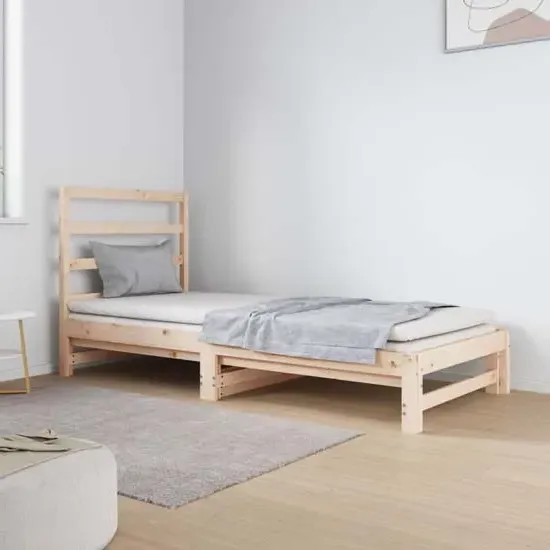 Patras Pull-Out Day Bed - Natural, Solid Pine product