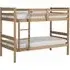 Pavia Bunk Bed with Ladder - Natural Wax, Wood