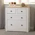 Pavia Chest of Drawers - White, Pine