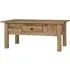 Pavia Coffee Table with Drawer - Natural Wax, Wood