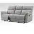 Payson 3-Seater Recliner Sofa - Ash, Fabric