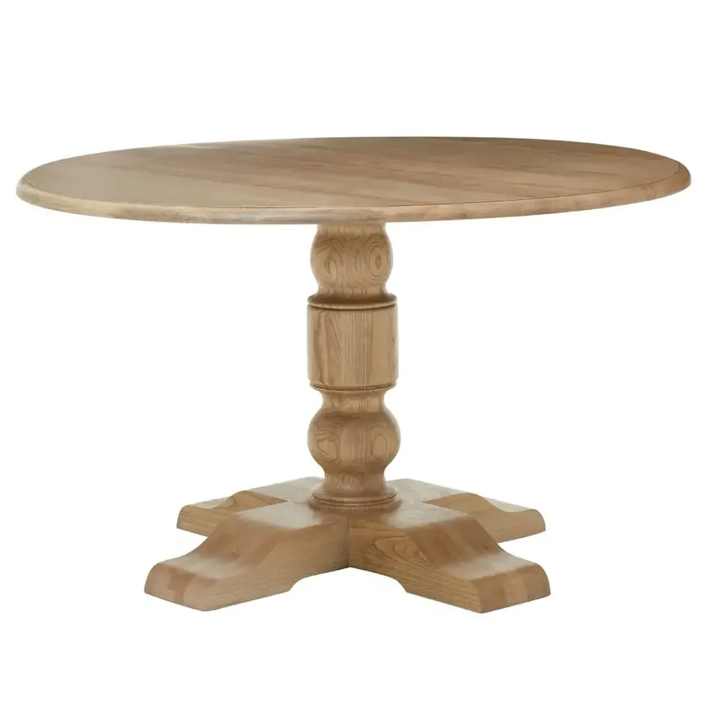 Payson Round Dining Table - Oak