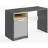 Pearl Kids Wooden Computer Desk with Door - Graphite