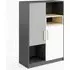Pearl Sideboard with 2 Doors - Graphite