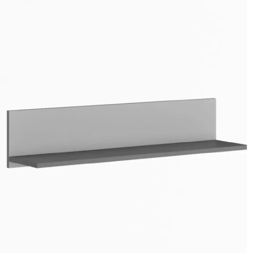 Pearl Wall Shelf - Grey, Wood image