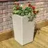 Peekskill Square Garden Planter - Natural, Rattan